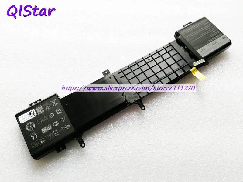 QISTAR 14,8 V 92Wh подлинный 6JHDV Аккумулятор для ноутбука Dell Alienware 17 R2 ноутбук компьютер
