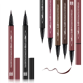 

XIXI brand Cool black Eyeliner pen Lasting waterproof Not easy to halo and dye Soft head Eye makeup