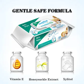 

40ml 100 Wipes/Pack Wet Wipe Moisturizing Cleaning Tissue Clean Hand Health Care Wet Wipes Tools Disinfectant Wipes Portable