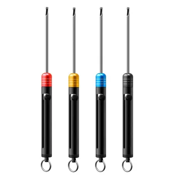 ON SALE ❤️ 2020 New Stainless Steel Fishing Hook Remover Safety Decoupler Extractor Fishhook Disgorger with Aluminum Handle Fishing Tackle - discount item 30% OFF Sports & Entertainment