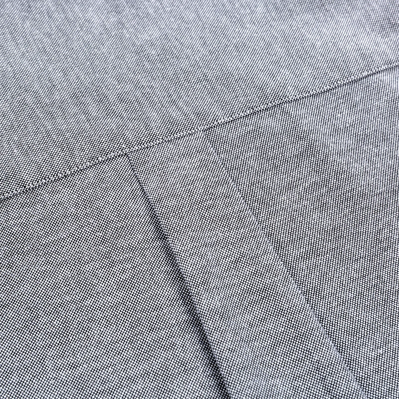 Новая повседневная рубашка для мужчин Slim Fit 60% Хлопок Туфли оксфорды мужские
