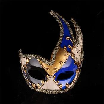 

Archaize Halloween Mask Venice Mask Party Supplies Masquerade Mask Christmas Halloween Venetian Costumes Carnival Anonymous Mask