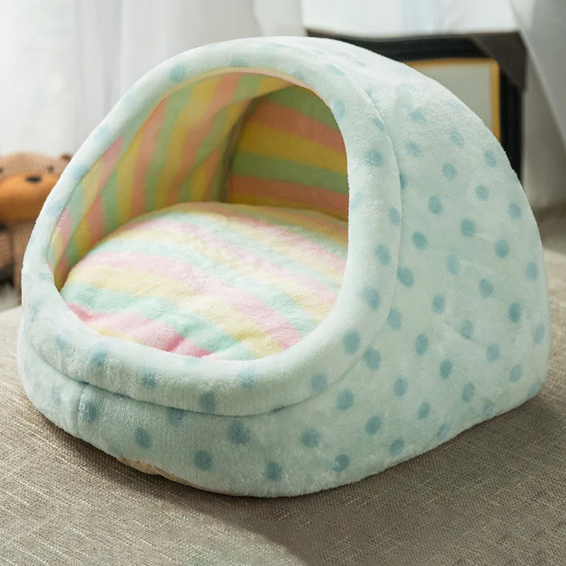 

Newly Detachable Washable Four Seasons Universal Pet Nest Teddy Bear Small Dog Bed House