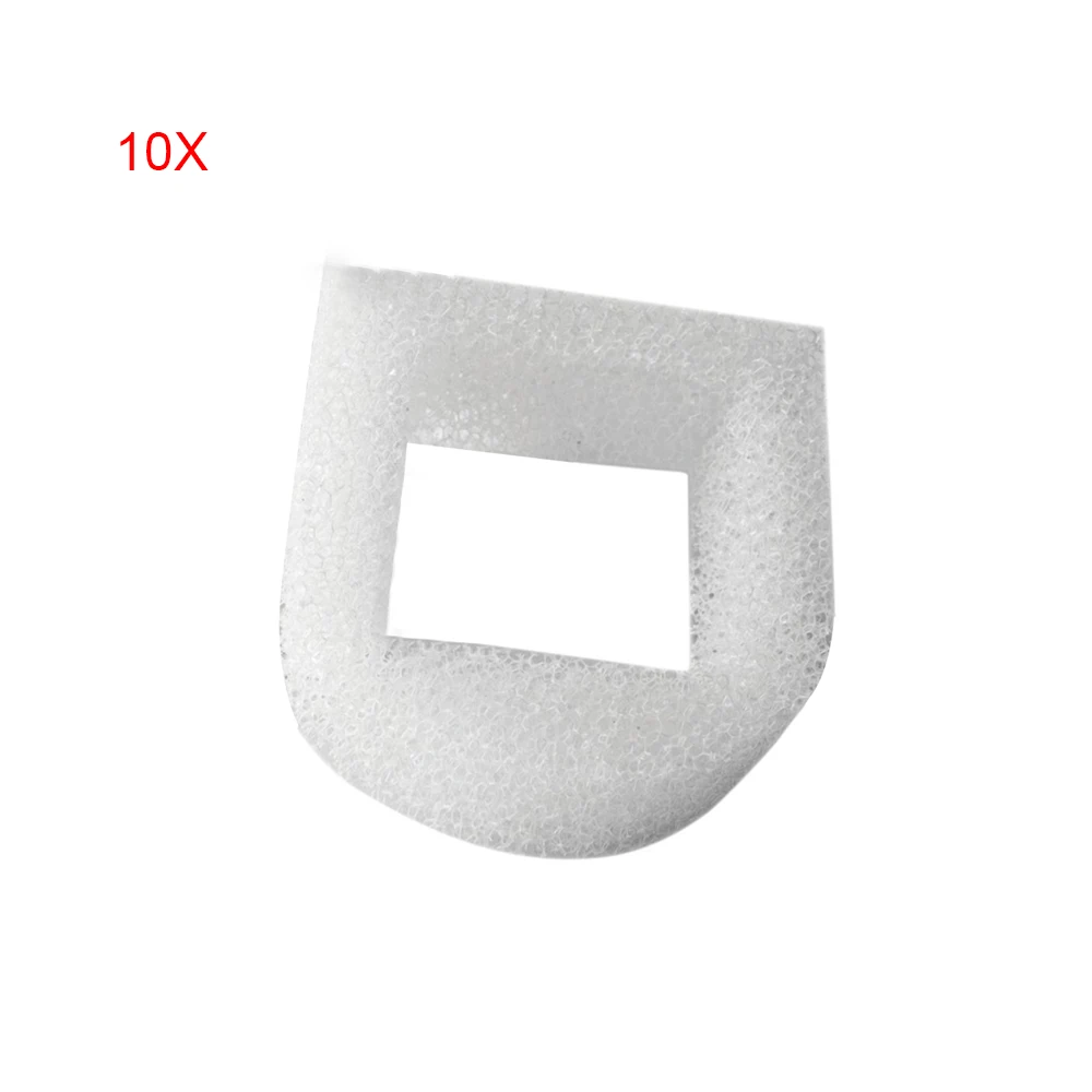 10pcs Water Fountain Foam Pre-Filter Replacement For Stainless Steel 360 Lotus Avalon Pagoda Pet Drinkwell