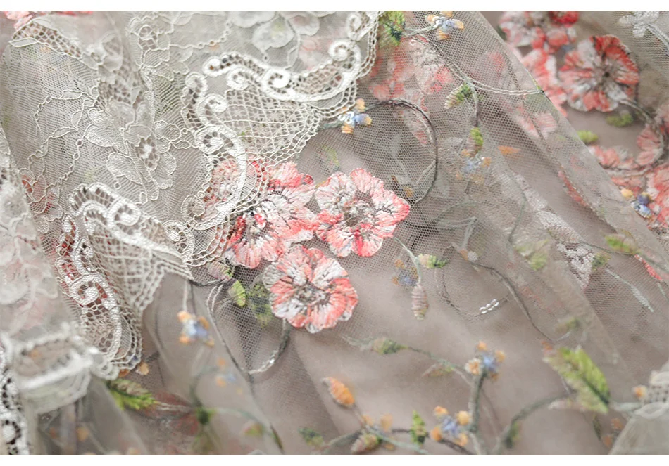 Spring Summer Autumn Dress Women Vintage Elegant