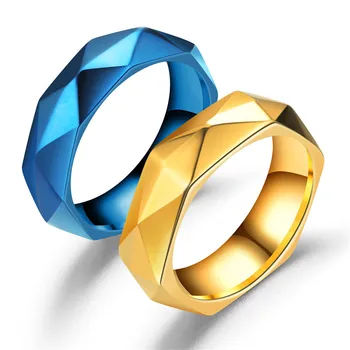 

Wedding Ring Her Women Ring Queen Titanium Steel Couple Ring Fashion Men and
