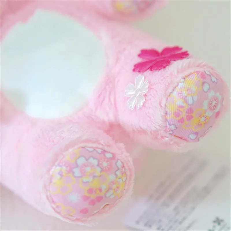 28 см Kawaii Sakura розовый медведь плюшевые игрушки Rilakkuma Медведи Куклы Мягкие медведи животные Плюшевые игрушки Детские подушки для девочек подарок на день рождения