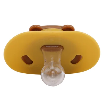 

Pacifier Around Cute Cartoon Soothing Nipple Friendly Thumb Silicone Gel Pacifier Baby Sleeping Quiet Nipple Breast Milk