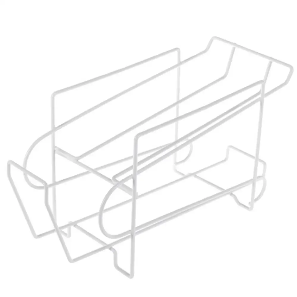 

Refrigerator Double Cans Storage Rack Finishing Rack Kitchen Desktop Rack Refrigerator double cans storage rack A1