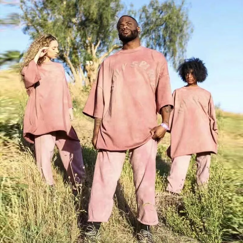 Kanye West Sundy service Holy Sprirt, Мужская футболка, уличная одежда для мужчин и женщин, Футболка Harajuku с принтом «Покемон», пуловер, футболка