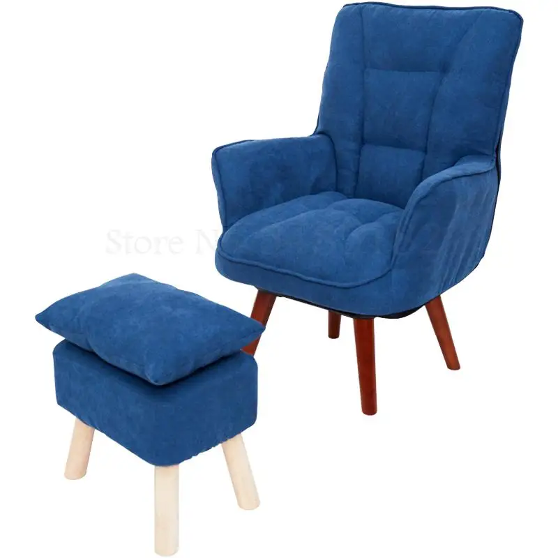  Lazy sofa Nordic single chair small net red section back feeding balcony leisure home |