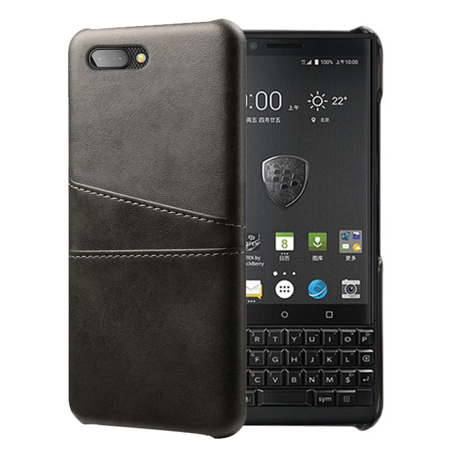 SCK кожаные держатели для телефонов для BlackBerry Key 2 Key2 чехол тонкий гибридный жесткий чехол для телефона