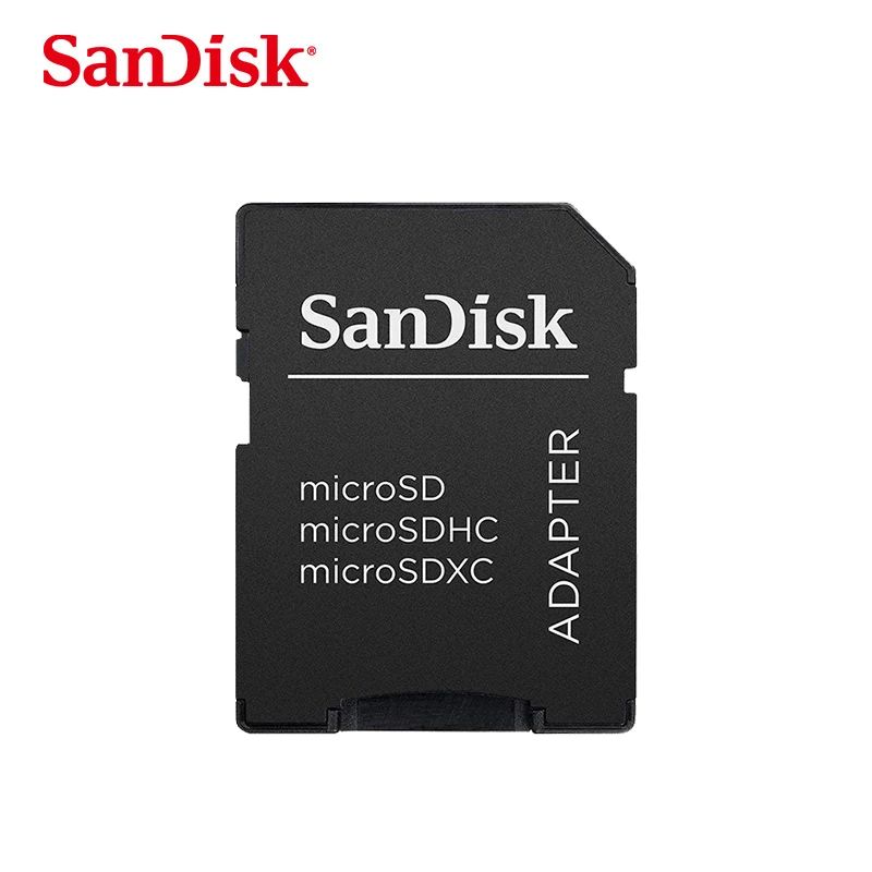 SanDisk карта Micro SD 256 ГБ 200 ГБ 128 Гб 64 Гб SDXC карта памяти 32 Гб 16 Гб SDHC флэш-карта A1 cartao de memoria флеш-накопитель - Capacity: Only Sandisk Adapter