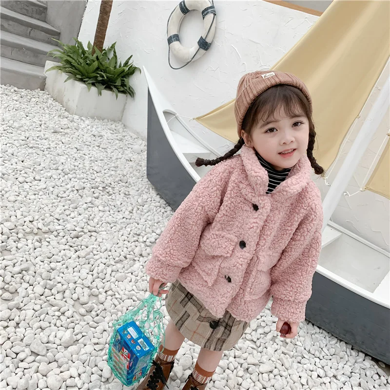 Детское пальто для девочек 2020 плотная теплая детская одежда на осень и зиму