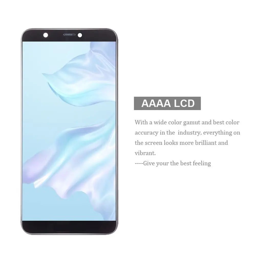 PINZHENG LCD For Huawei P Smart LCD Display Touch Screen Digitizer Assembly With Frame For Huawei 3