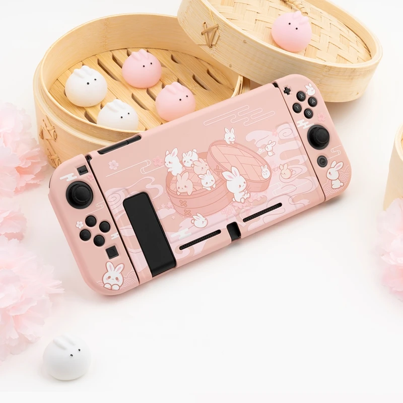 Geekshare переключатель для Nintendo тушеный хлеб кролик мультяшный милый десерт фея
