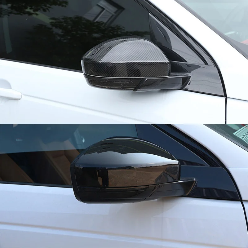 2 шт. задний вид автомобиля из углеродного волокна для Land Rover Discovery Sport Range Velar Evoque