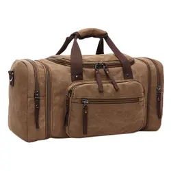 Большой Вместительный мужской багаж для путешествий, сумки для путешествий, холщовые дорожные сумки, сумки на плечо для выходных