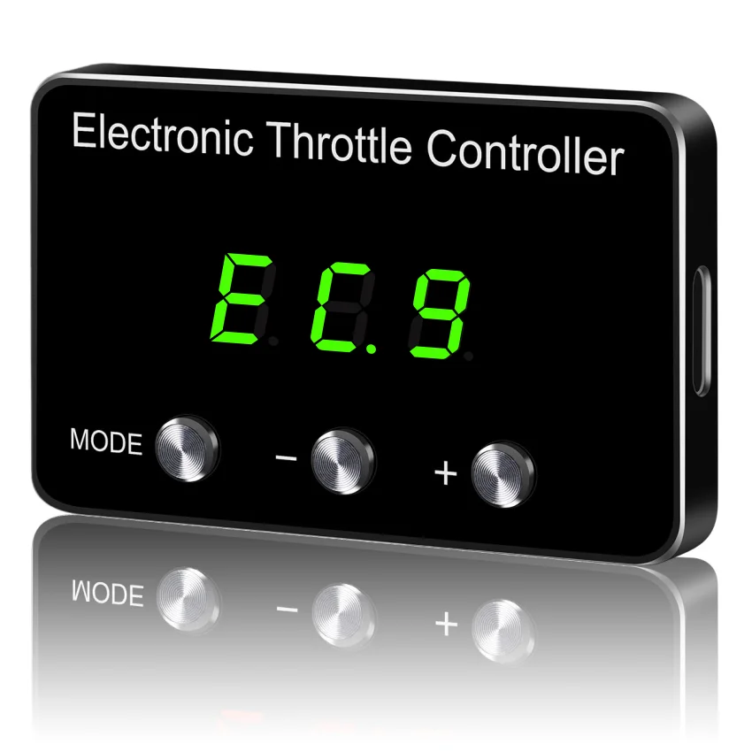 2 Colors Sixcolor Display Car Electronic Throttle Controller Auto Pedal Accelerator Booster