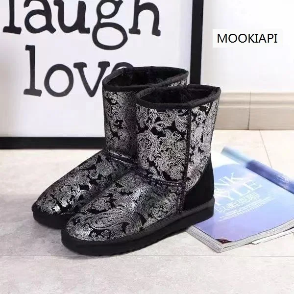 The latest high-quality women's shoes of Australian brand in 2020, 100% real leather, women's snow boots