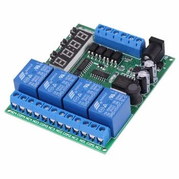 

Multifunction Delay Time Relay DC 4-Channel Delay Timer Relay Switch Module