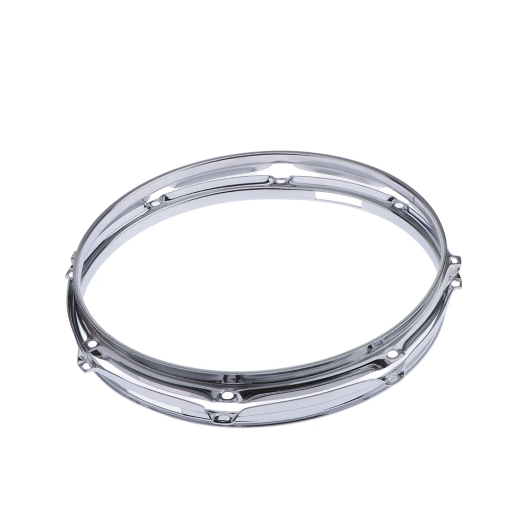 Пара литых 8-lug Snare Drum Hoop-Batter Side-цинковый сплав-13 дюймов 1,5 мм