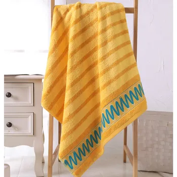 

Thick Large Striped Bath Towels Cotton Soft Super Absorbent Adults Bath Towels Couple High Quality Travel Bath Towels Set MM60YJ