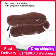 Унисекс USB стелька с подогревом зима теплый Электрический нагревательный коврик для ног зарядка Отопление перезаряжаемый альпинистский Нагреватель Колодки подошвы