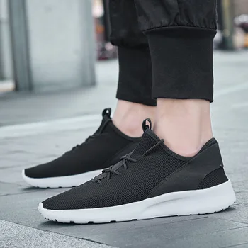 

19 New Summer Latest Running Shoes Anti-Odor Mesh Mens Sport Sneakers for Mountain Flat Heels Lace Up Tenis Casual Man Footwear