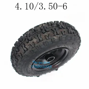

High cost performance ratio 4.10/3.50-6 Tyres with Hub for E-Bike, Wheelbarrow Scooter, Mini Motorcycle Atv Motorcycle