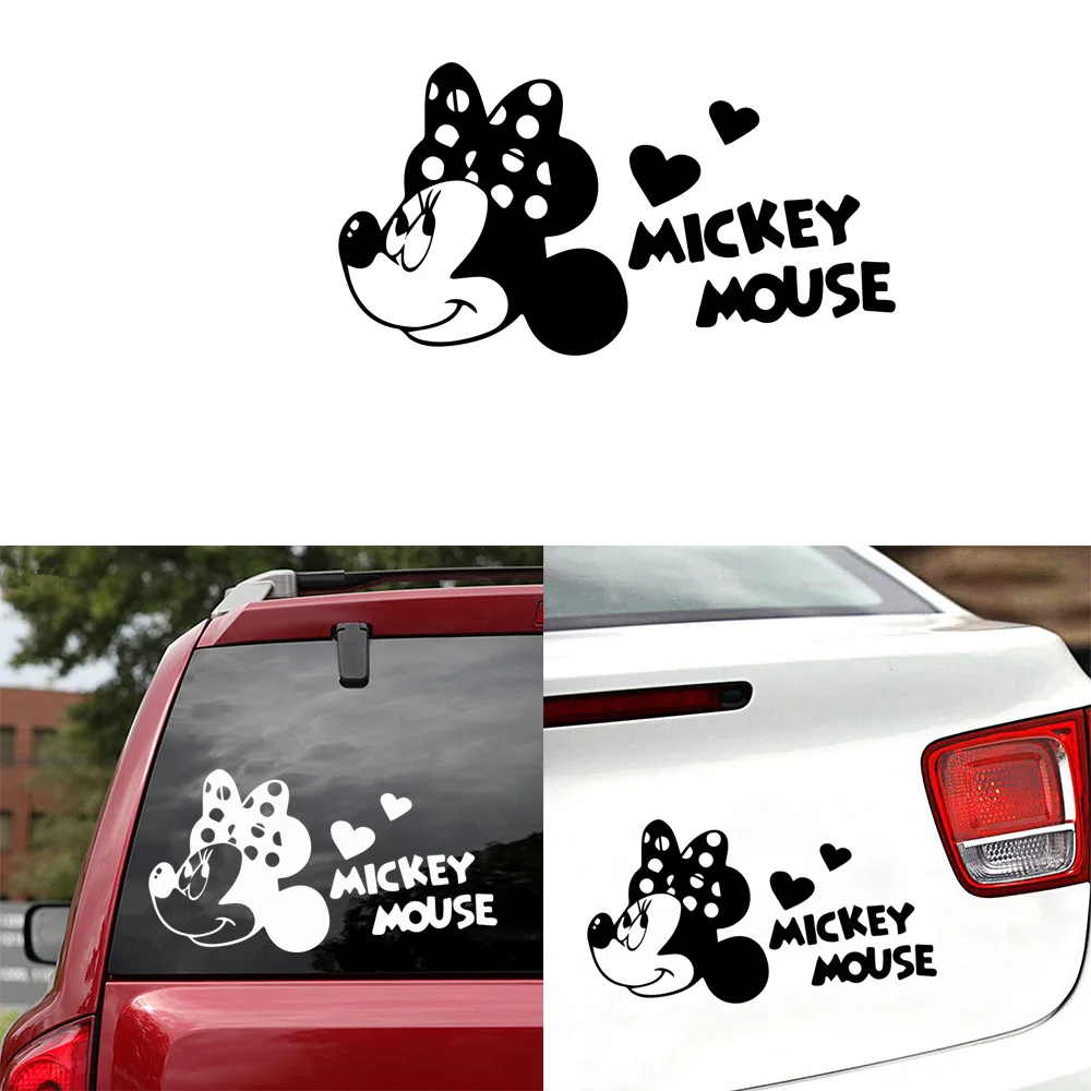 Car stickers Vinyl decal bear panda cute lovely Window Cute reflective 25CM