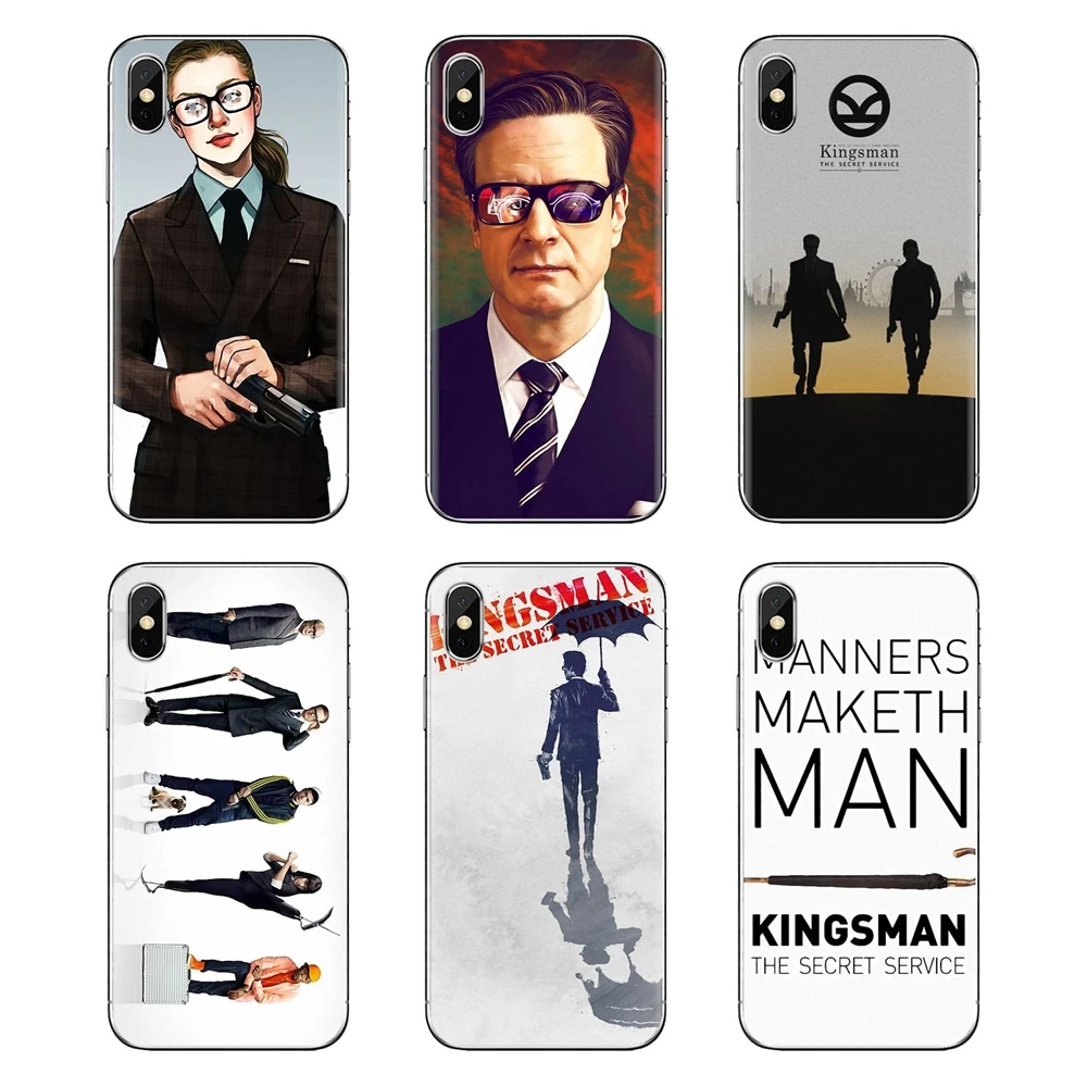 Kingsman Harry The Secret Service For Huawei Mate Honor 4C 5C 5X 6X 7 7A 7C 8 9 10 8C 8X 20 Lite Pro TPU Transparent Shell Cases |