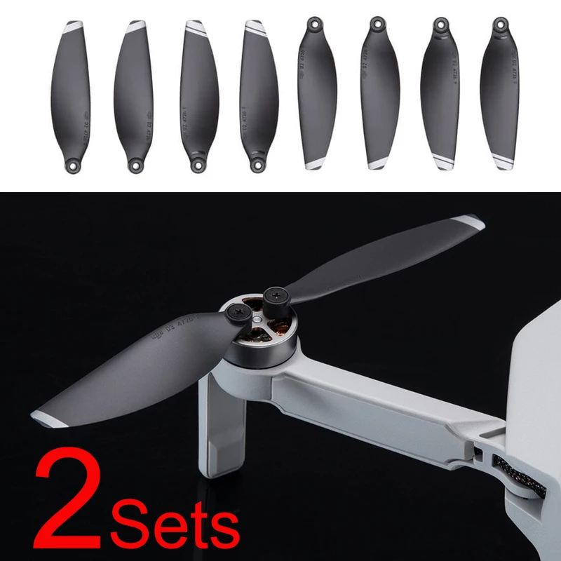 

4Pair In Stock Original Mavic Mini Propeller Set Quieter Flight Powerful Thrust for DJI Mavic Mini Spare Parts Drone Accessories