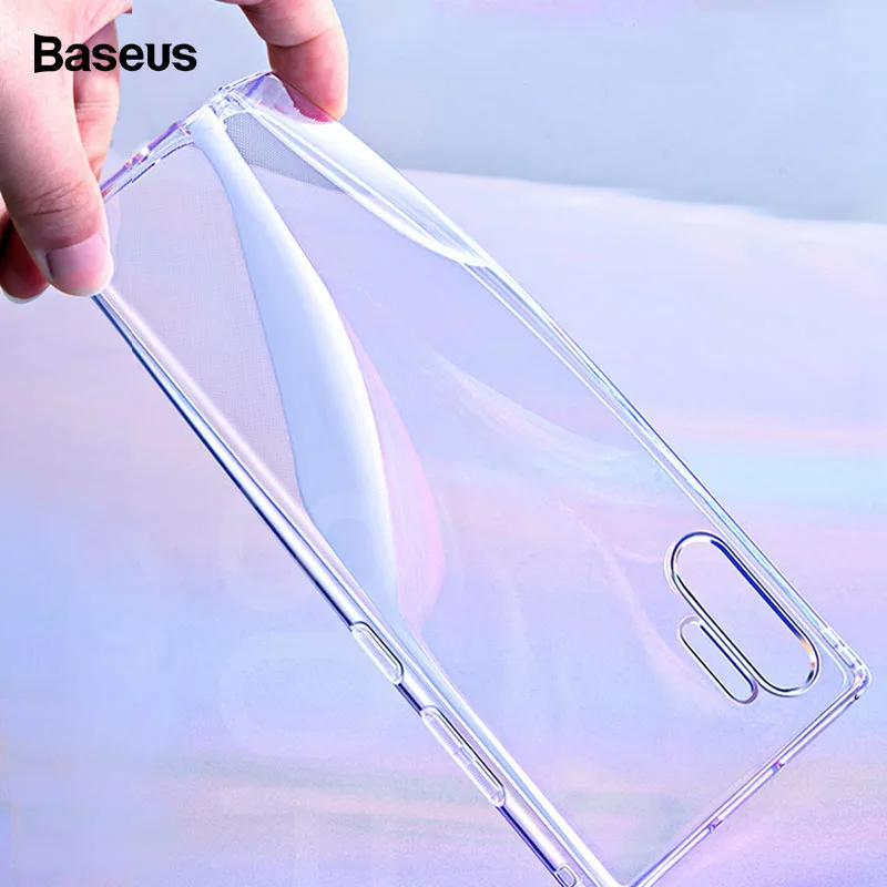 

Baseus Transparent Case For Samsung Galaxy Note 10 10 Plus Coque Shockproof Soft TPU Back Cover For Galaxy Note 10 Pro Fundas