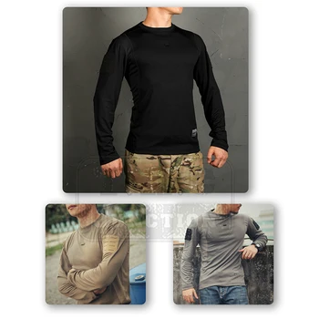 

Emersongear Tactical Sport Training Quick Dry Long Sleeve Outdoor Gym Top Tee For MEN'S Tactical Hunting Fishing EDC Daily