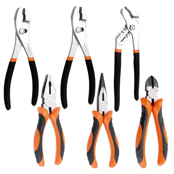 

EVERPOWER 7PCS Electrician Pliers Set Wire Cable Cutter Plier Set Plumbing Plier Long Nose Plier