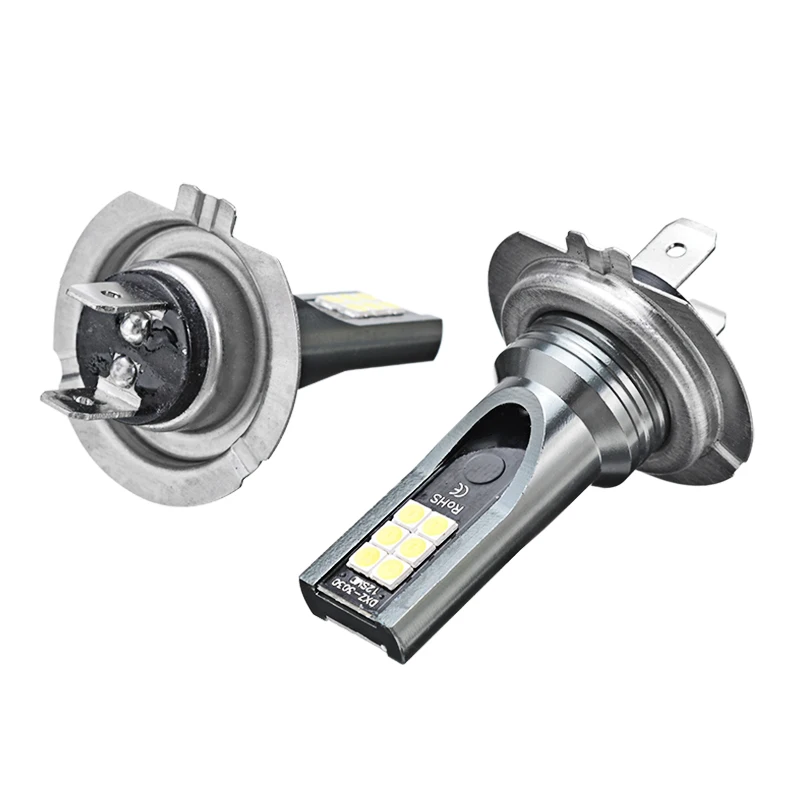 2pcs 110W 11000LM H7 LED Canbus Headlight Kit Hi/Lo Beam Car Headlamp Bulb Fog Lamps Bright White 6000K 9-32V