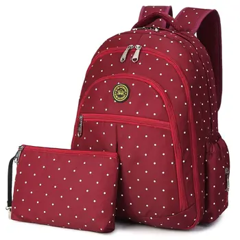 

Mummy Maternity Nappy Diaper Bag Large Capacity Travel Backpack with Purse Changing Pad Stroller Straps U50C
