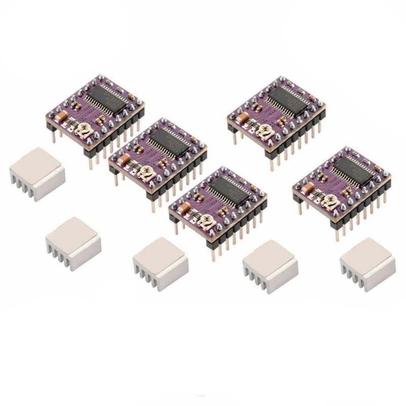 

Step stick DRV8825 Stepper Motor Driver for Reprap Prusa Mendel 3d Ramps 1.4 1pc/2pcs/5pcs Stepper Motor Drivers Module 2