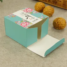 Дизайн напечатанный на заказ квадратный черный ручной работы мыло упаковка картонная Почтовая коробка упаковка- DH11907