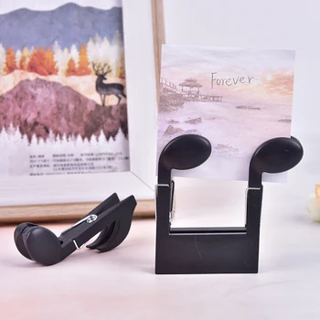 

2pcs/set Creative Musical Notation Paper Clip Clothes Pegs Notes Food Bag Sealing