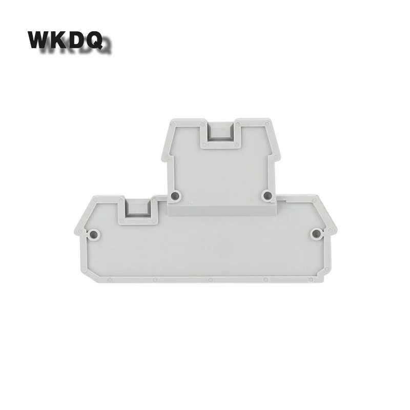 Description Picture 4 of item10Pcs D-MBKKB2.5 End Barrier Plate For MBKKB2.5 Wire Strip Connector D MBKKB 2.5 Din Rail Terminal Block Accessories End Cover
