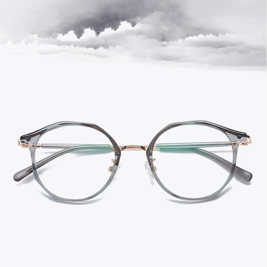 

Vintage Irregular Glasses Frame Men Women Retro Transparent Clear Lens Eyeglasses Optical Myopia Spectacle Frames Eyewear Oculos