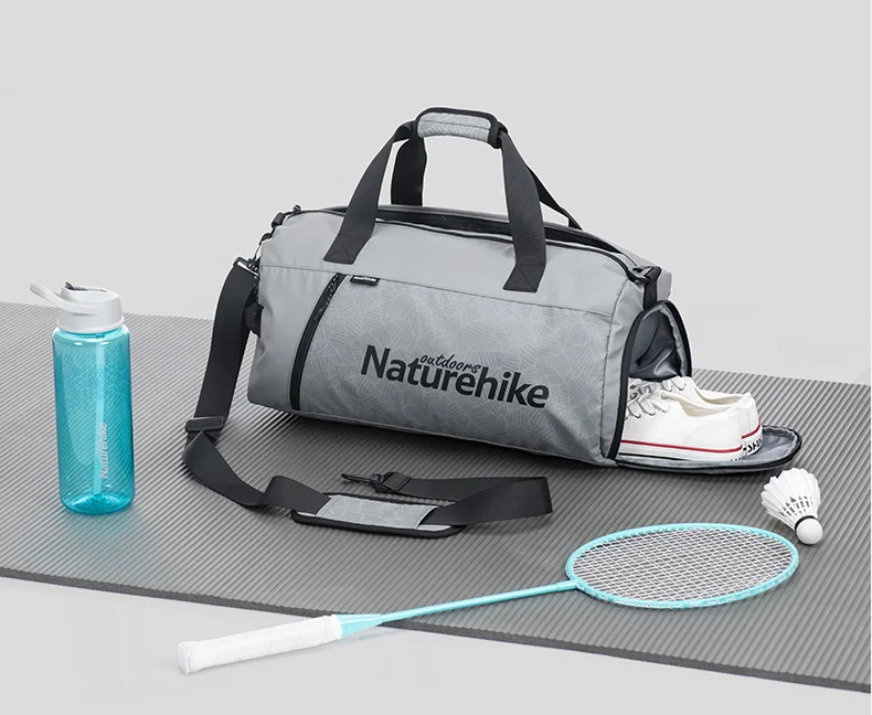 Naturehike с разделителем для сухого и влажного сухого мешка портативная Водонепроницаемая спортивная сумка унисекс Каякинг спортивная сумка большая емкость для плавания