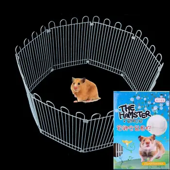 

Small Wire Fence with Buckle Toy for Pet Hamster Hedgehog Guinea Pig Rabbit Guinea Pigs Eat Small Pet Molars Supplies