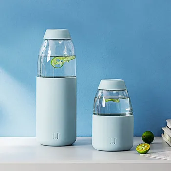 

Juice Tea Cup Fashionable Portable Tritan Material Bpa-free Heat-resistant Drop-resistant Travel Office School