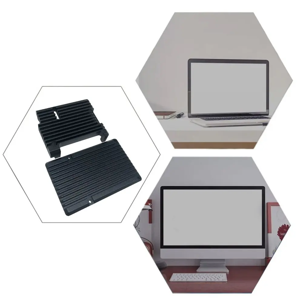 Для Raspberry Pi 3 алюминиевый чехол с двойным охлаждающим вентилятором металлический