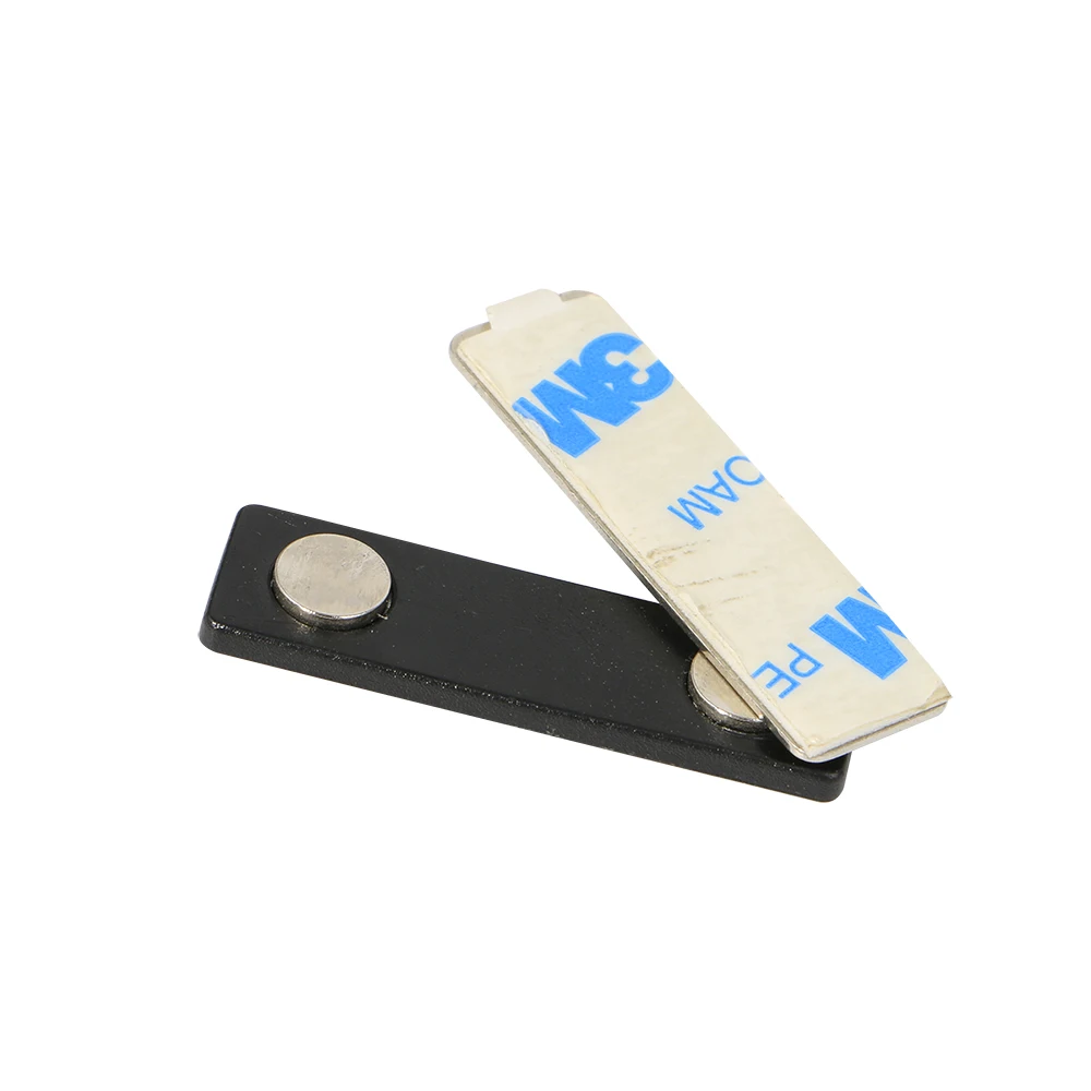 10pcs name badge magnet Metallic Metal Strong Magnetic Badge Fastener Holder Card Tag Name ID Tag