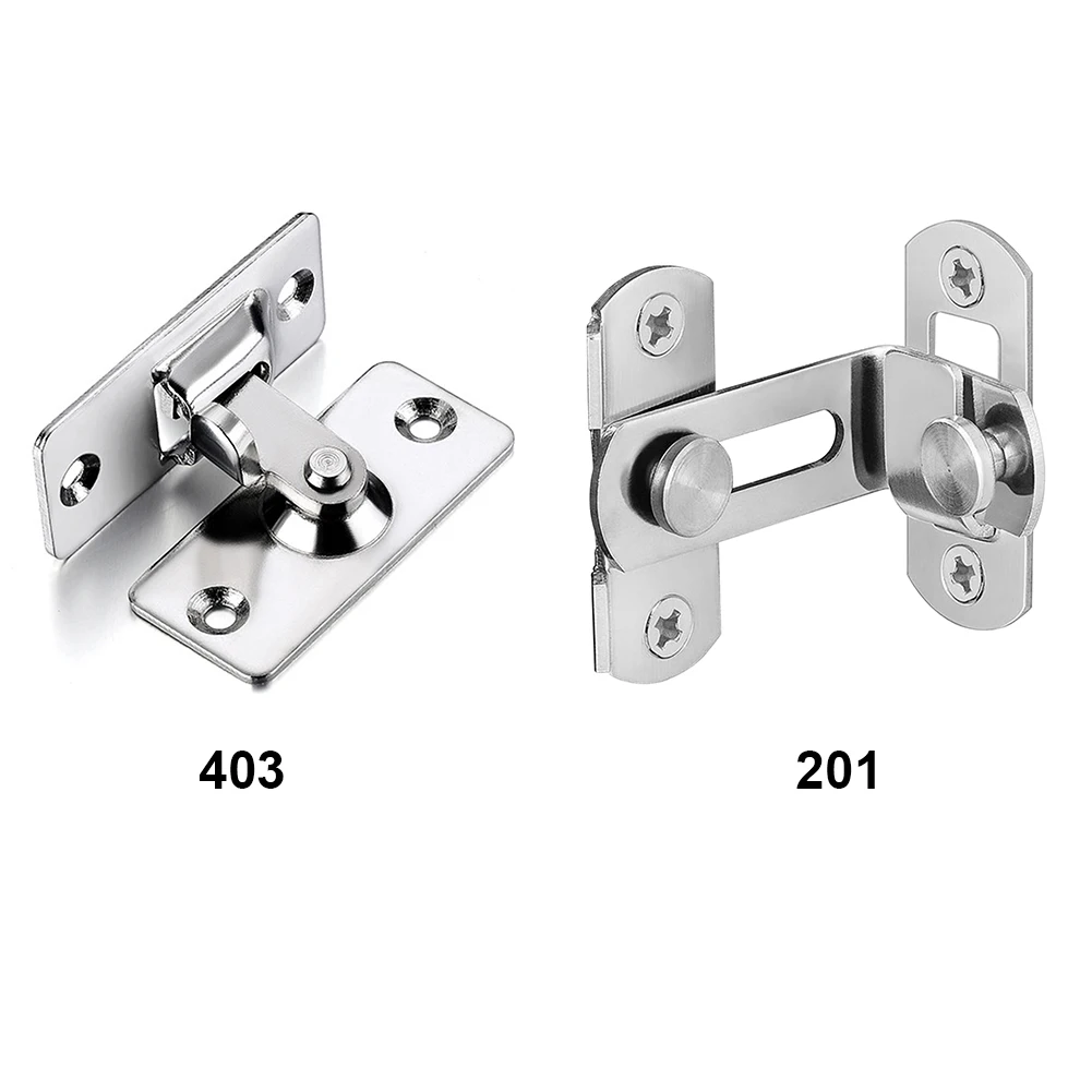 Инструменты безопасности раздвижной шкаф застежка дома нержавеющая сталь отель кнопка переключения нажимной защелки замок цепи 90 градусов
