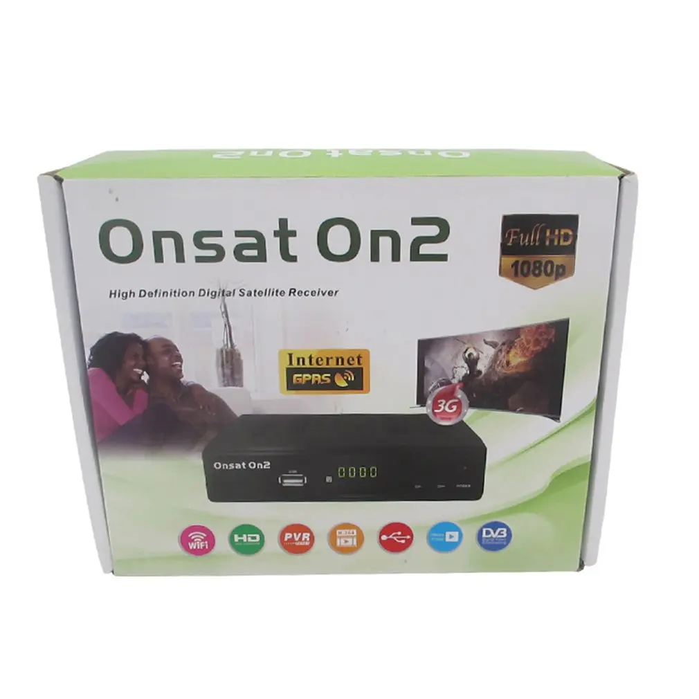 On2 MPEG4 GPRS DVB-S2 декодер с Tcam 6 месяцев MYTV каналы с Tcam код открытый медиаплеер коробка ЕС plug